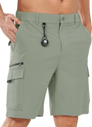 NORTHYARD Men's Casual Cargo Shorts Lightweight 9" Hiking Golf Work Quick Dry Camping Outdoor Travel Fishing with 7 Pockets