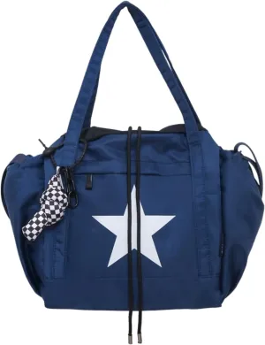 Nylon Star Messenger Bag Y2K, Cute Tote Bags Aesthetic, Small Travel Crossbody Shoulder Bags For Women