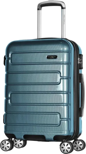 Olympia U.S.A. Nema 22-inch Carry On Luggage Expandable Lightweight Hardside Double 4 Wheel Spinner Suitcase with TSA Lock and Hidden Laptop Compartment