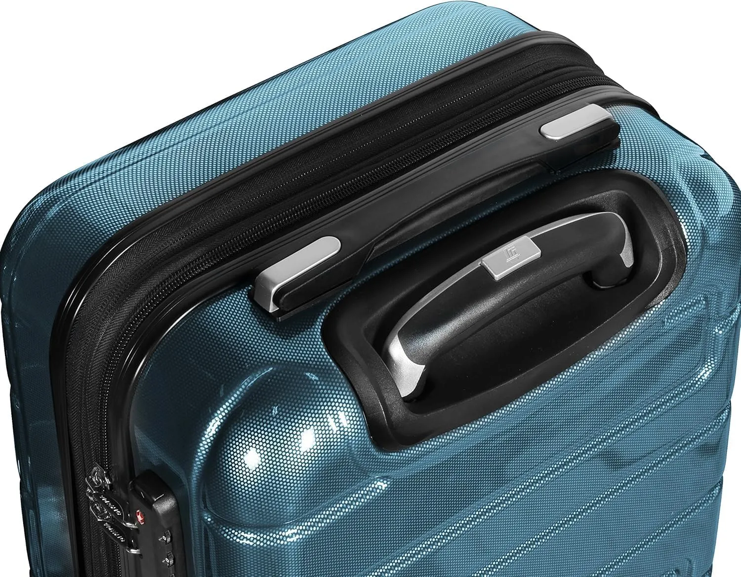 Olympia U.S.A. Nema 22-inch Carry On Luggage Expandable Lightweight Hardside Double 4 Wheel Spinner Suitcase with TSA Lock and Hidden Laptop Compartment