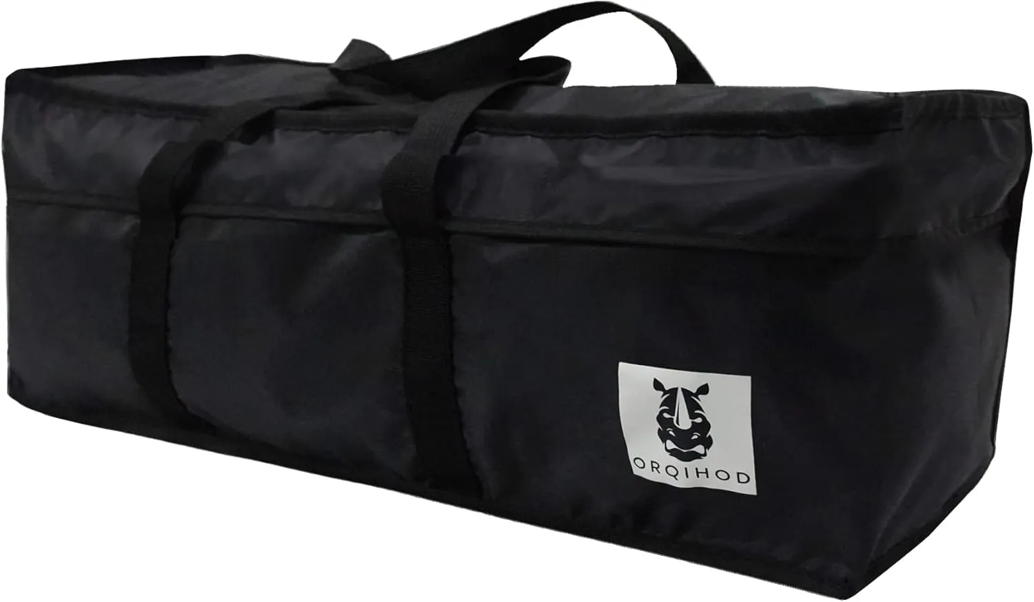 Outdoor Cushion Storage Bag Waterproof, Extra Large Bag for Outdoor Cushions 420D Heavy Duty Patio Furniture Cushion Storage Bags with Zipper 65 Inch, Black