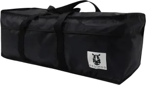 Outdoor Cushion Storage Bag Waterproof, Extra Large Bag for Outdoor Cushions 420D Heavy Duty Patio Furniture Cushion Storage Bags with Zipper 65 Inch, Black