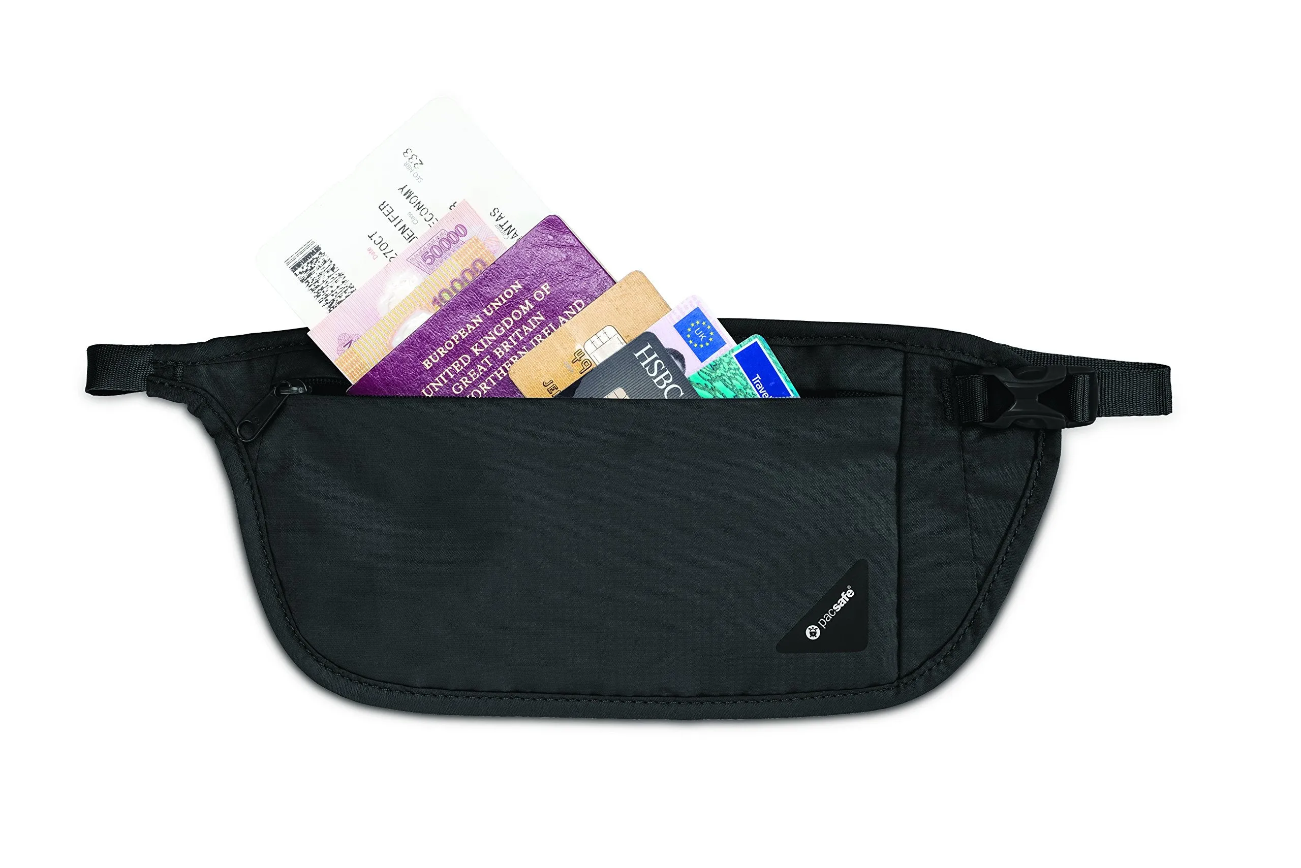 Pacsafe Coversafe V100 RFID Blocking Waist Wallet U1