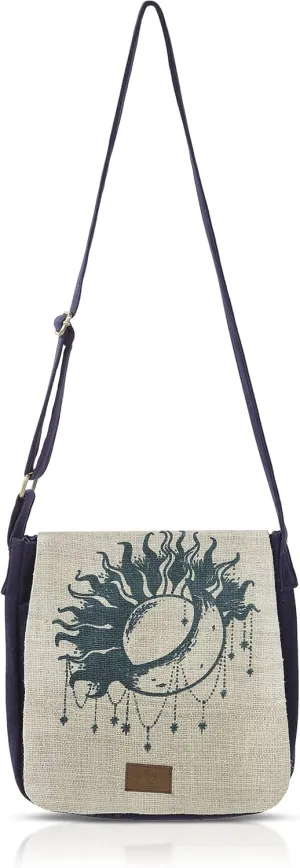 Pandora Hemp Messenger Bag