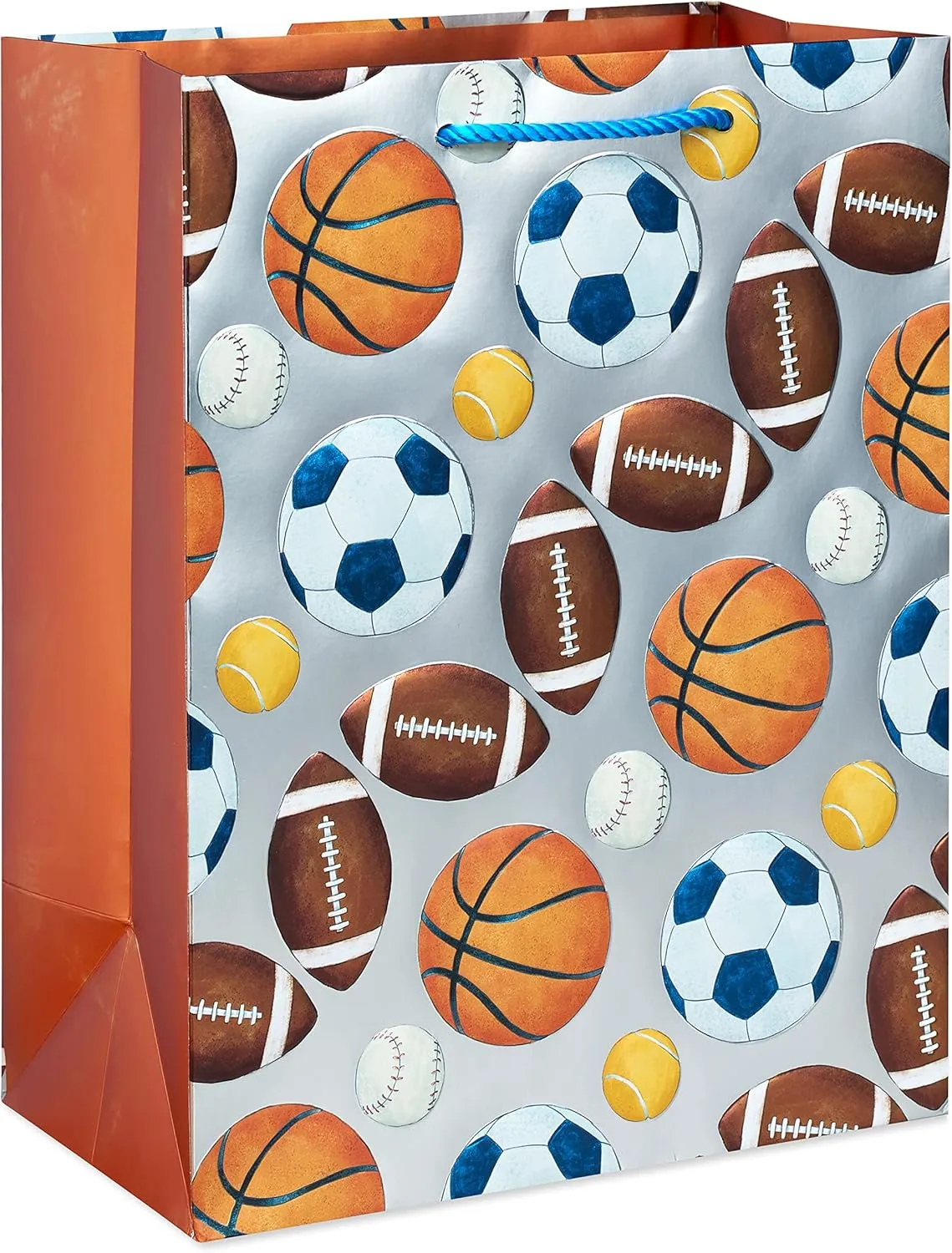 Papyrus 13" Large Gift Bag (Sports) for Kid's Birthdays (1 Bag)