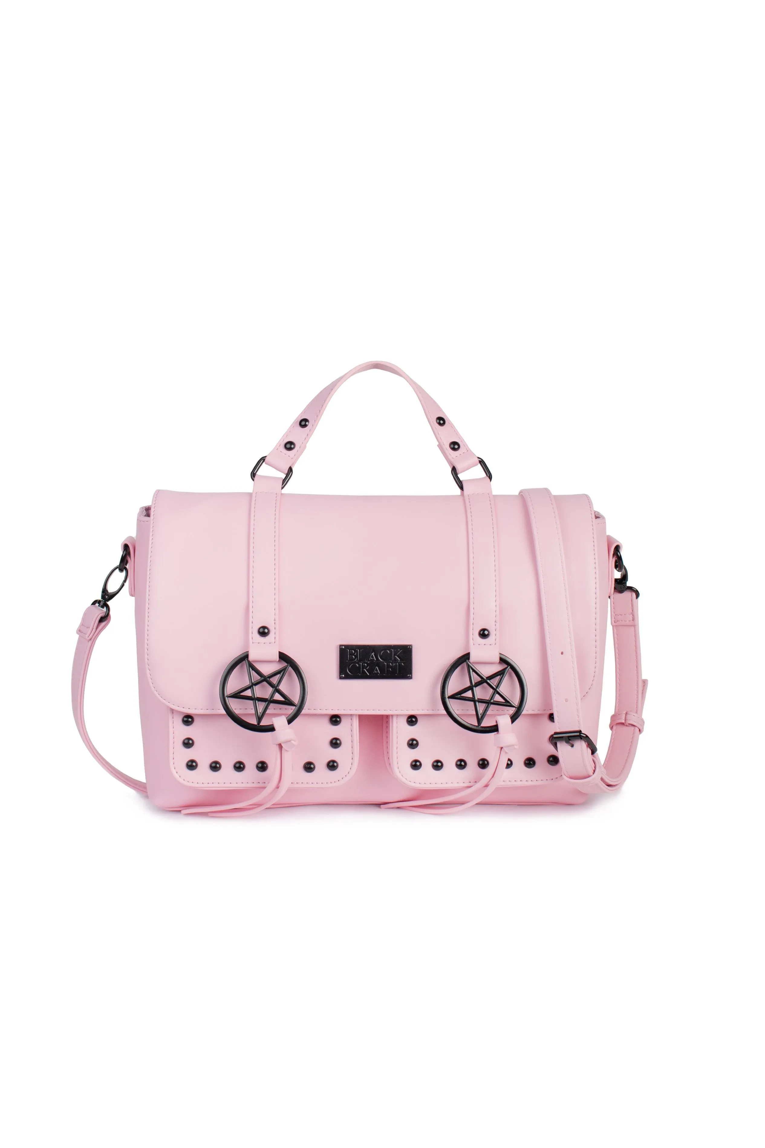 Pentagram -  Pink Messenger Bag