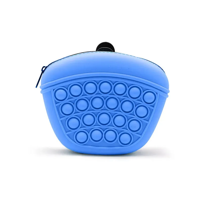 Pet Portable Dog Training Waist Bag Treat Snack Bait Dogs soft washable Outdoor Feed Storage Pouch Food Reward silica Bags