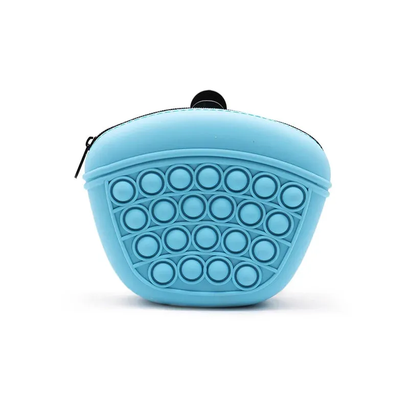 Pet Portable Dog Training Waist Bag Treat Snack Bait Dogs soft washable Outdoor Feed Storage Pouch Food Reward silica Bags