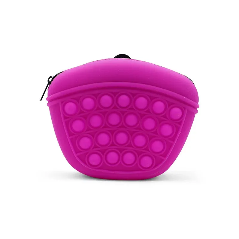 Pet Portable Dog Training Waist Bag Treat Snack Bait Dogs soft washable Outdoor Feed Storage Pouch Food Reward silica Bags