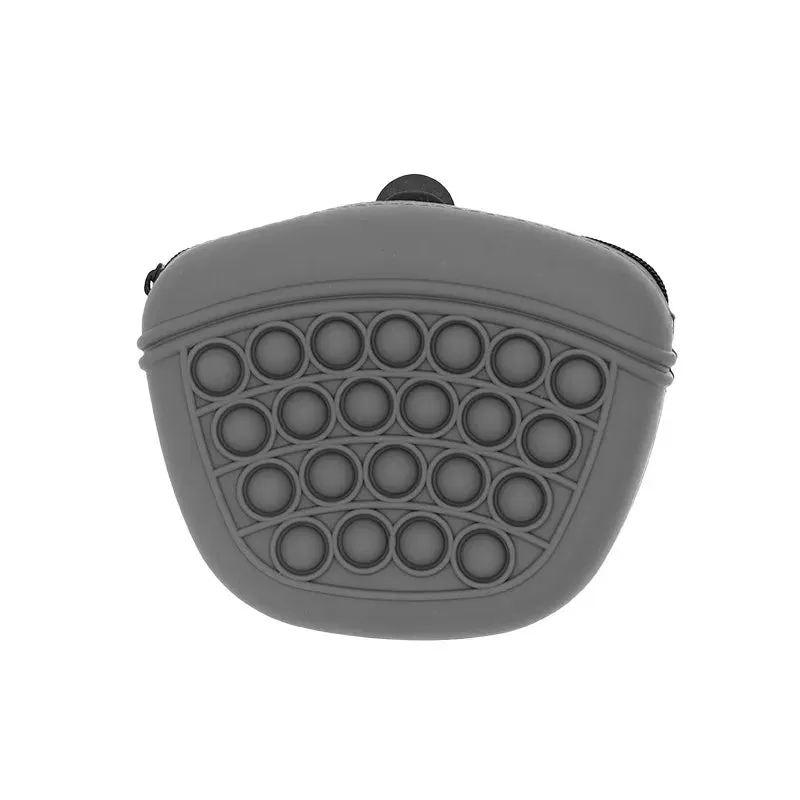 Pet Portable Dog Training Waist Bag Treat Snack Bait Dogs soft washable Outdoor Feed Storage Pouch Food Reward silica Bags