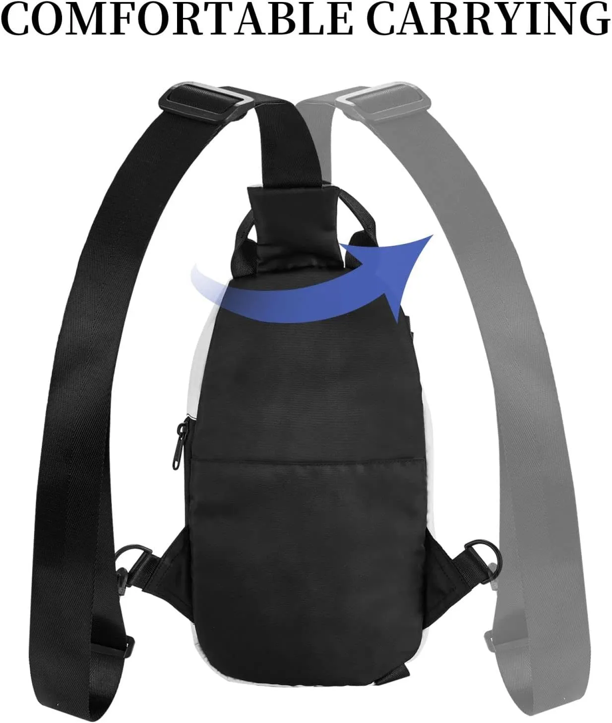 Pickled Cucumbers Sling Bag For Women Casual Crossbody Backpack Shoulder Bag Chest Bag Daypack For Hiking Sports