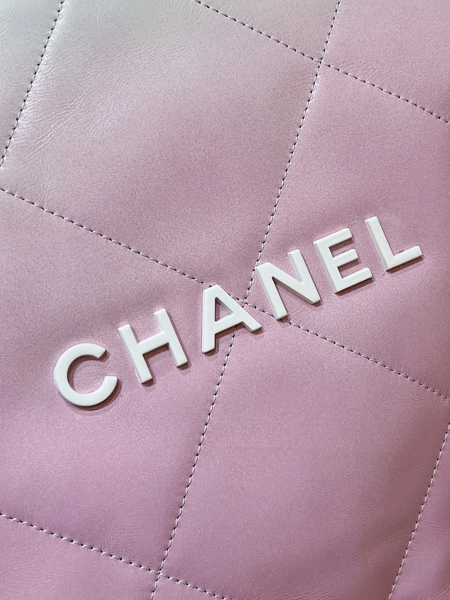 pink hobo white CHANEL cc22 Invitation-only sale bag lambskin Exclusive products silver hardware