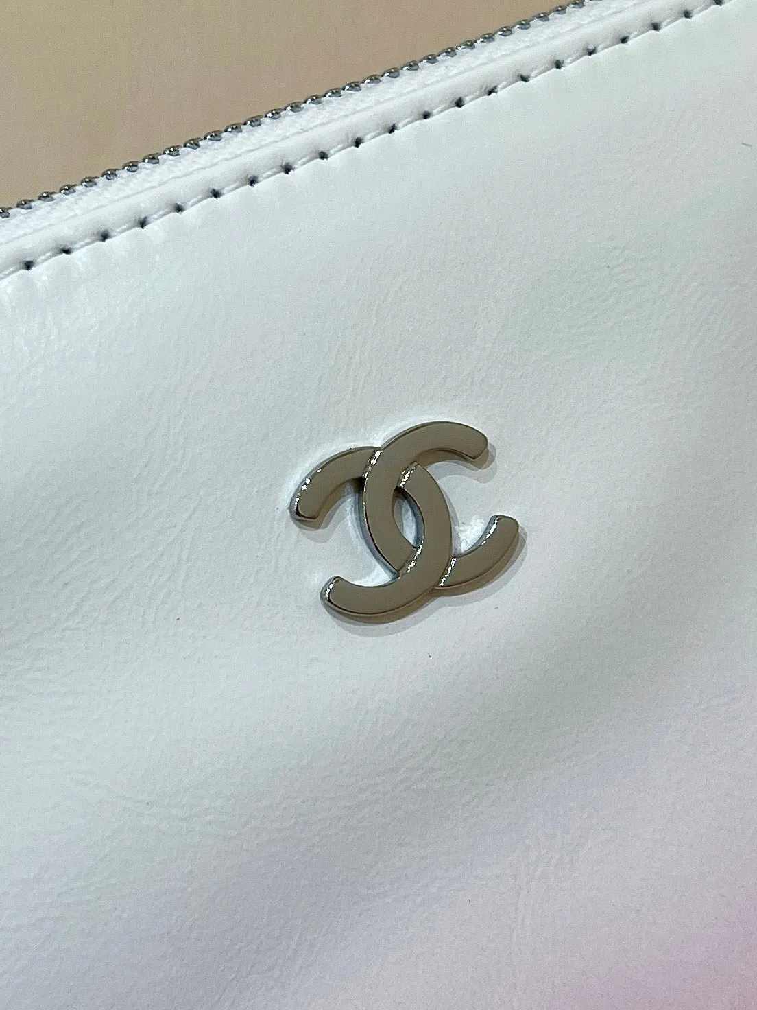 pink hobo white CHANEL cc22 Invitation-only sale bag lambskin Exclusive products silver hardware