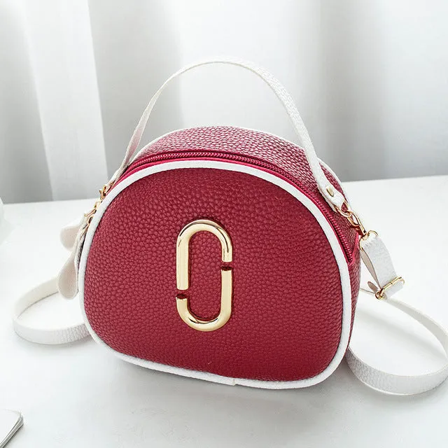 pink strap bag