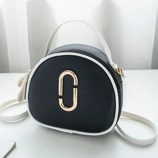 pink strap bag