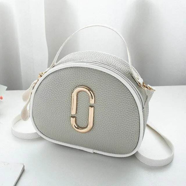 pink strap bag