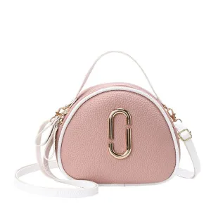 pink strap bag