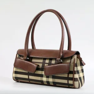 Plaid Stripes Leather Women Bag\Handbags
