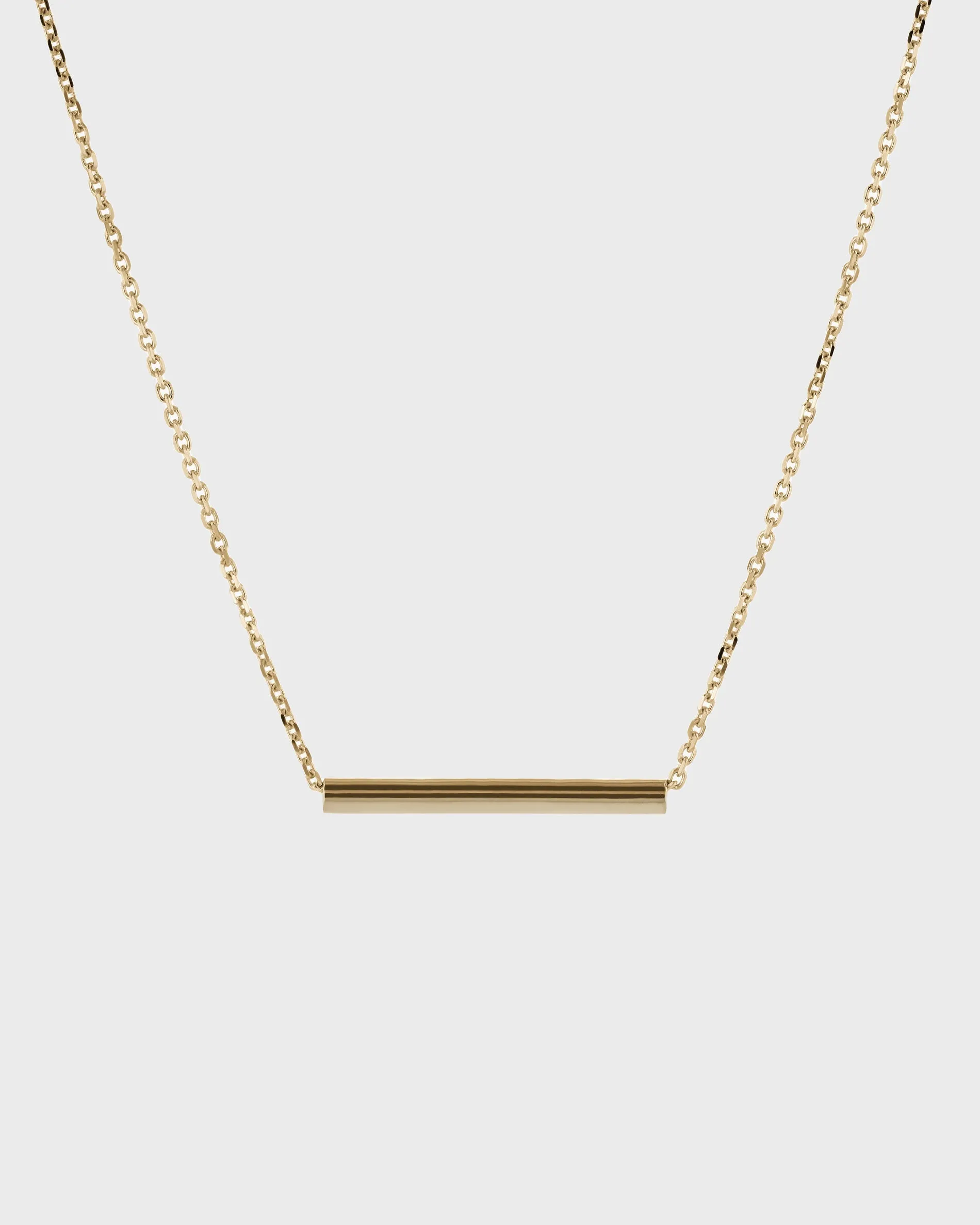Plain Tube Necklace