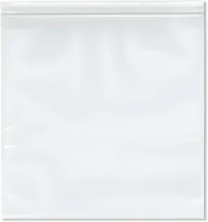 Plymor 10" x 12" (Pack of 50), 6 Mil Industrial Duty Zipper Reclosable Plastic Bags