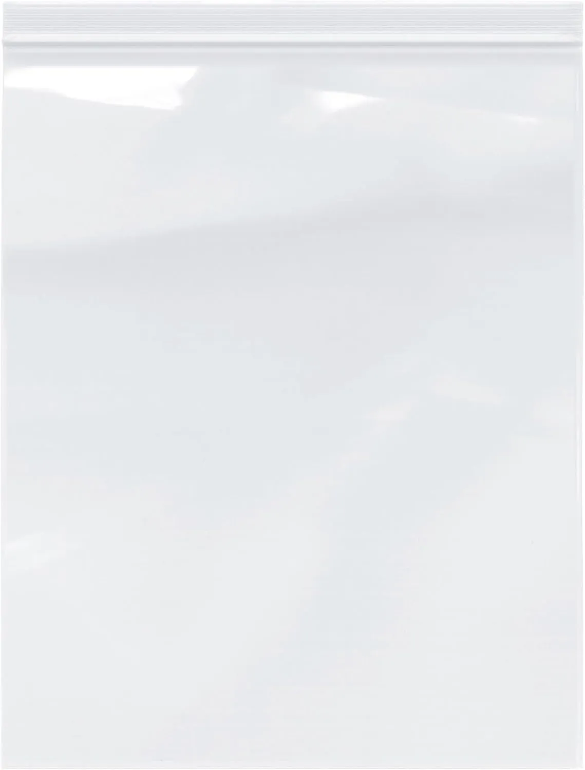 Plymor 12" x 15" (Pack of 50), 6 Mil Industrial Duty Zipper Reclosable Plastic Bags