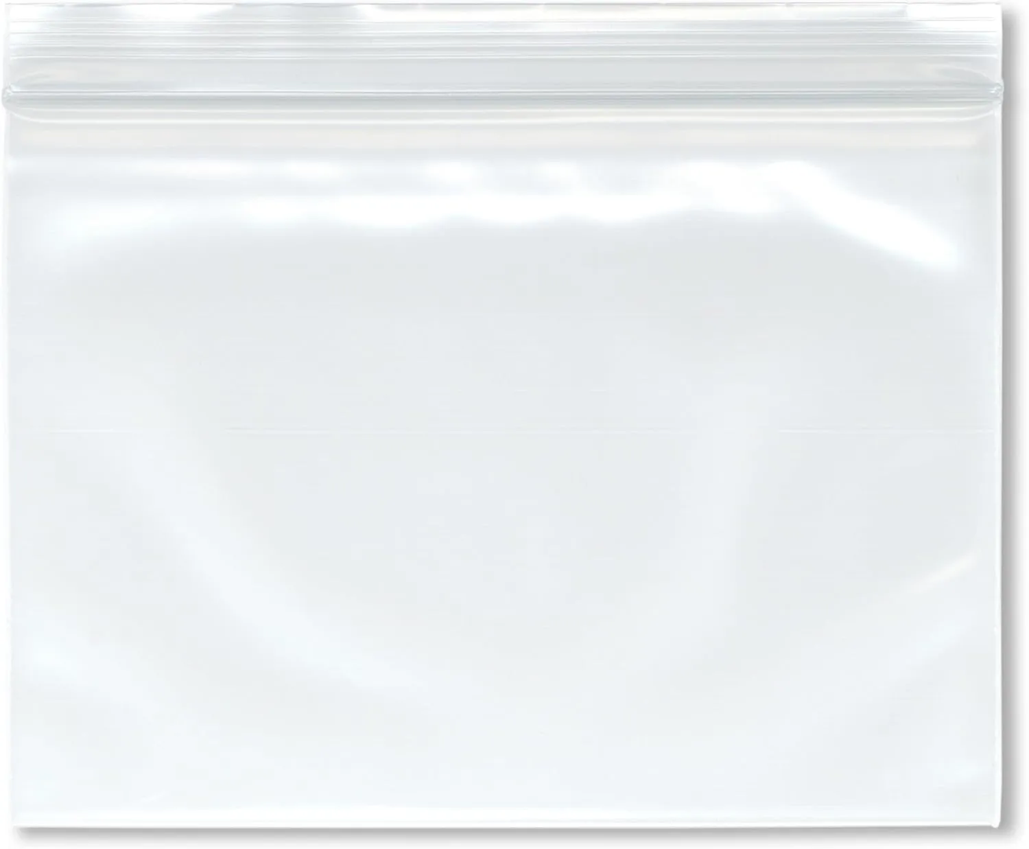 Plymor 7" x 5" (Pack of 100), 4 Mil Heavy Duty Zipper Reclosable Plastic Bags