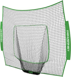 PowerNet 7x7 FT Baseball & Softball Net Replacement Parts, Replace 7x7 FT Frame, Net Only or Carry Bag, Metal Frame and Fiberglass Poles, Durable Nets & Bags Available in Team Colors