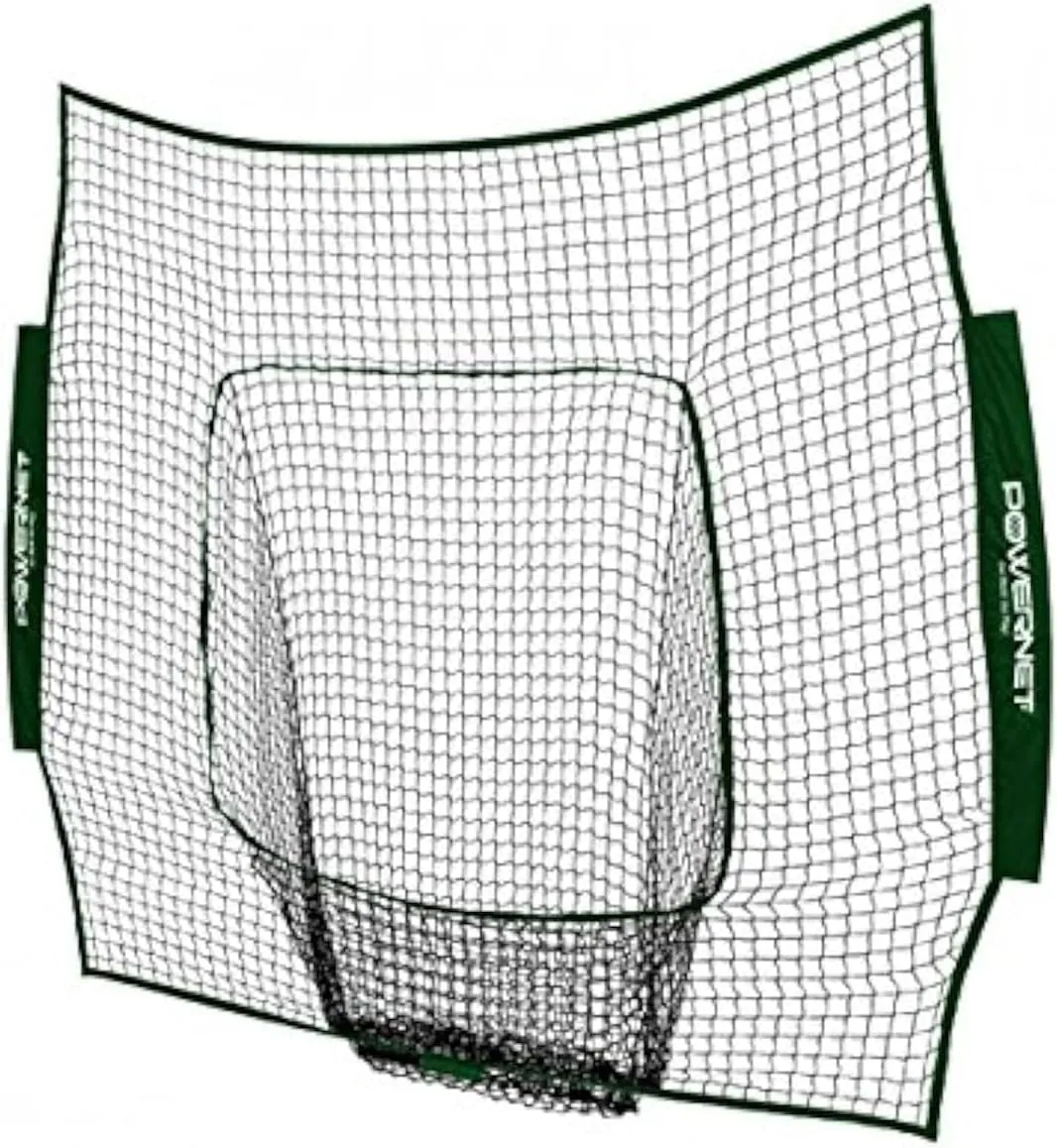 PowerNet 7x7 FT Baseball & Softball Net Replacement Parts, Replace 7x7 FT Frame, Net Only or Carry Bag, Metal Frame and Fiberglass Poles, Durable Nets & Bags Available in Team Colors