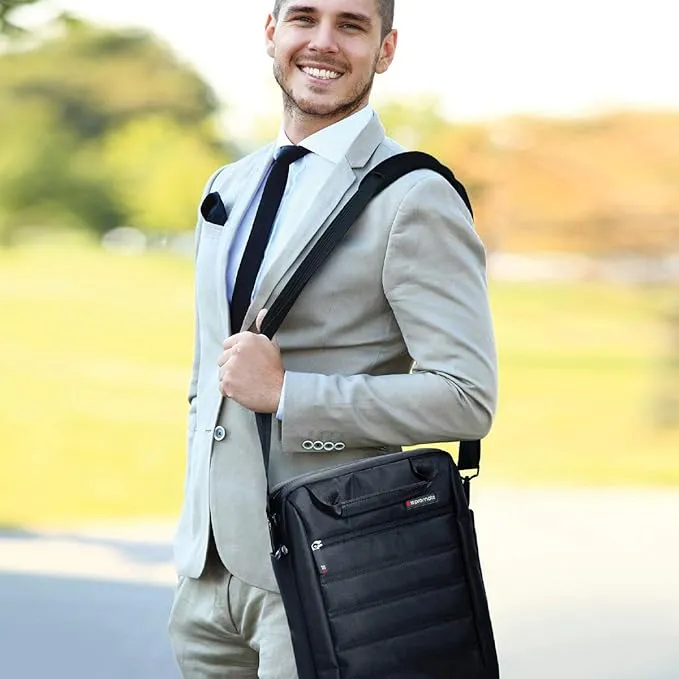 Promate 13.3 Inch Heavy Duty Messenger Bag (Rebel-MB)