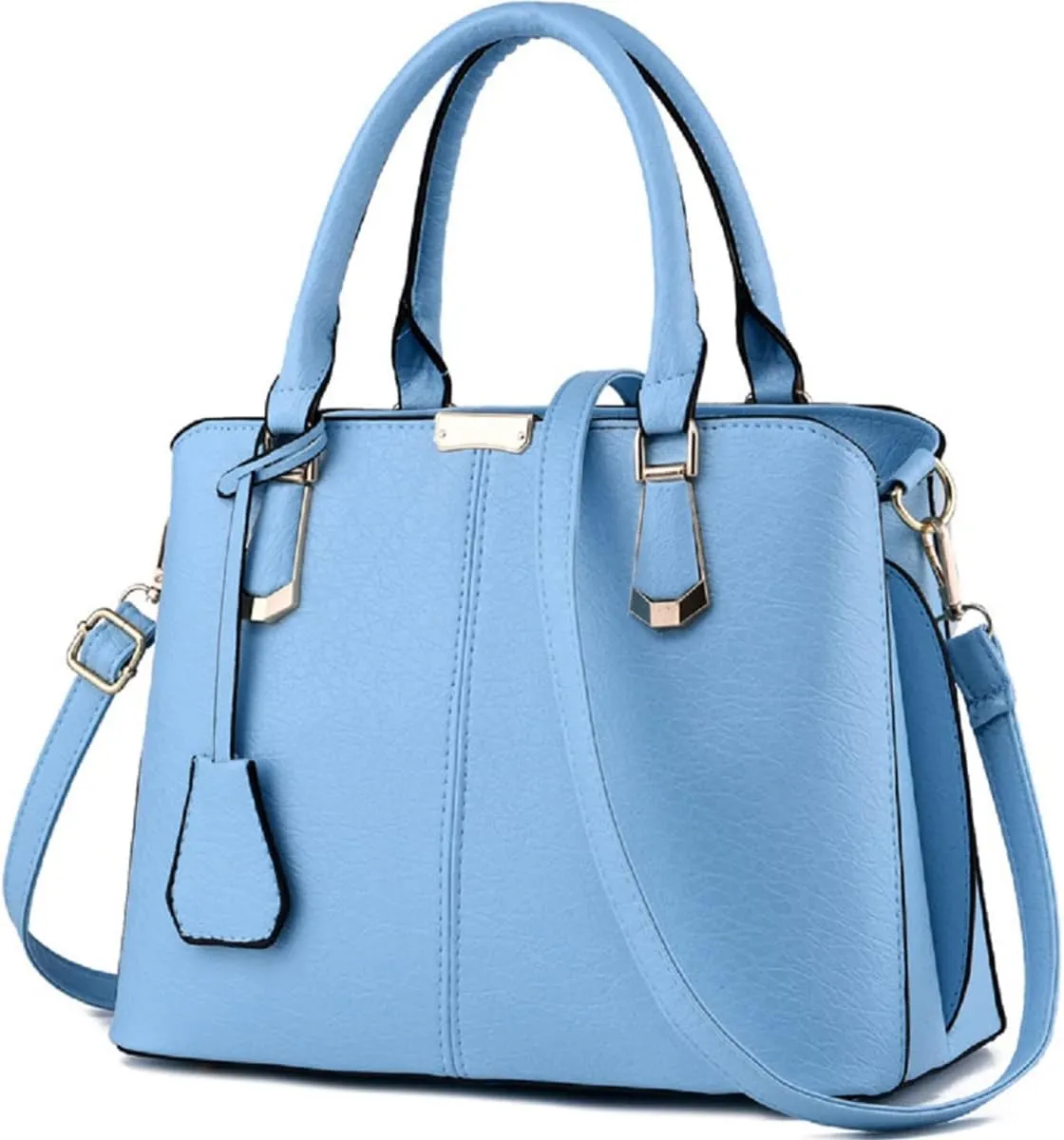 Purses and Handbags for Women Fashion Messenger Bag Ladies PU Leather Top Handle Satchel Shoulder Tote Bags