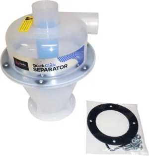 Quick Click Dust Collection Separator