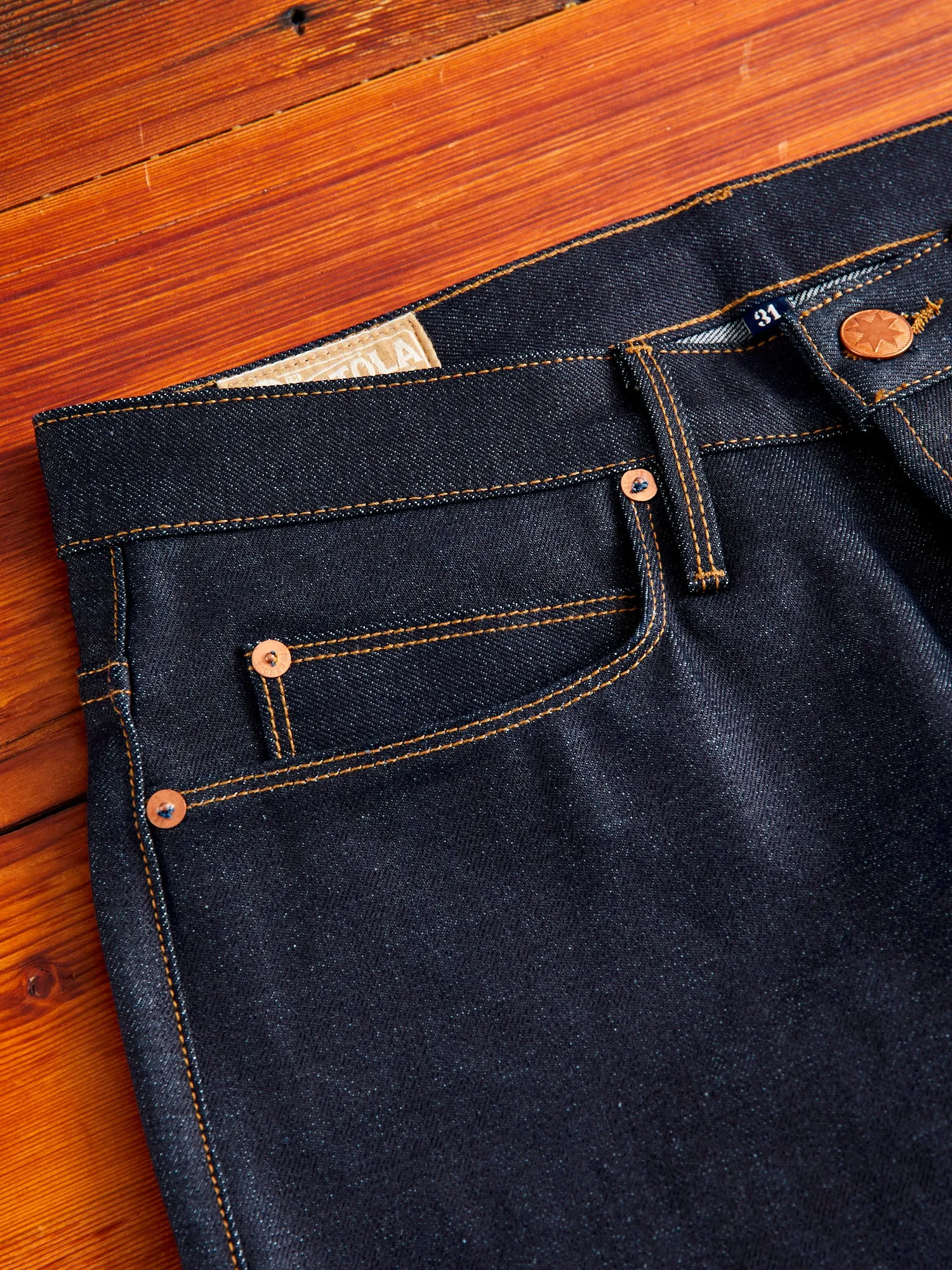"Portola" 14.5oz Selvedge Denim - Tapered Fit