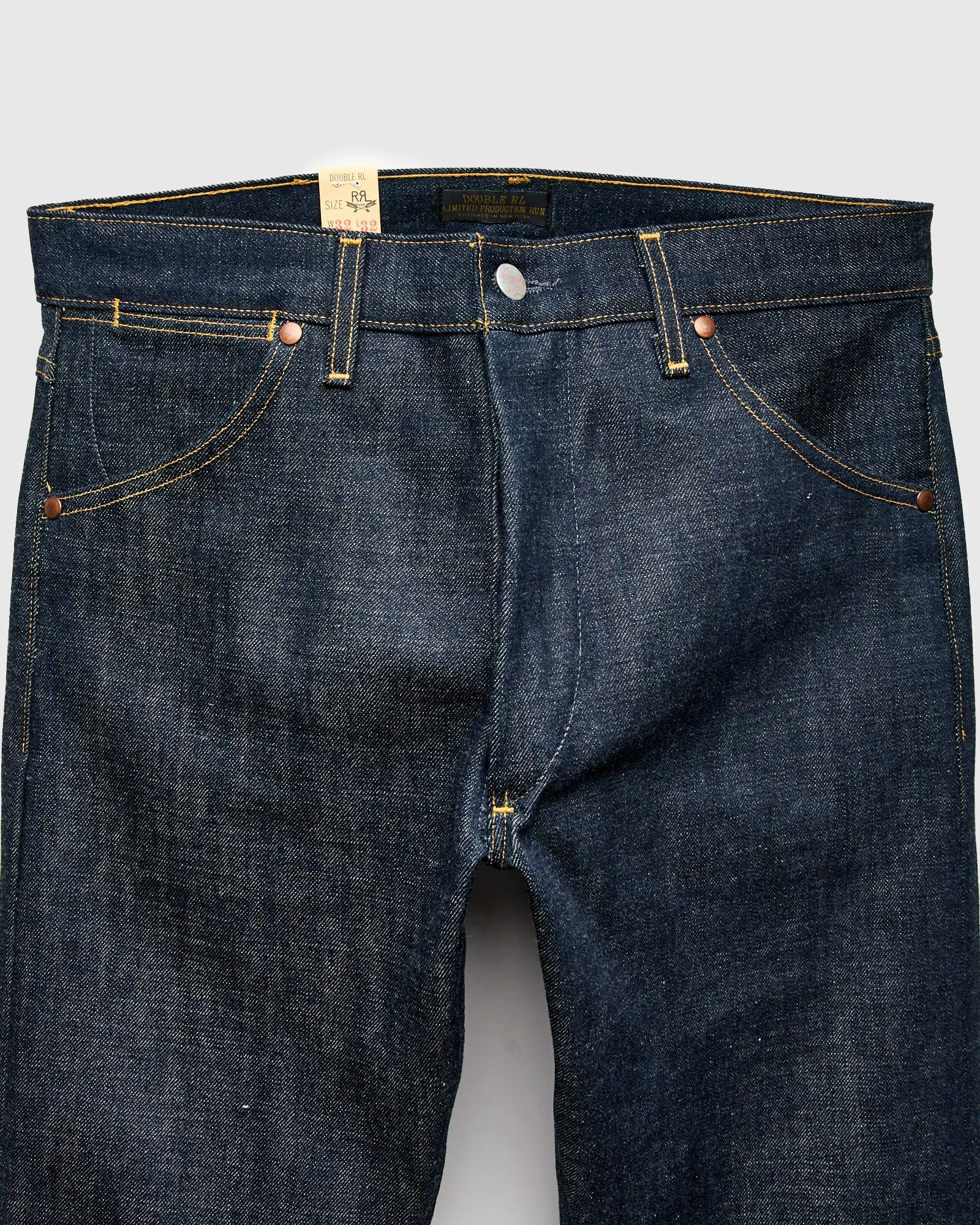 "Somerset" 14.25oz Roughout Selvedge Denim - High Slim Fit