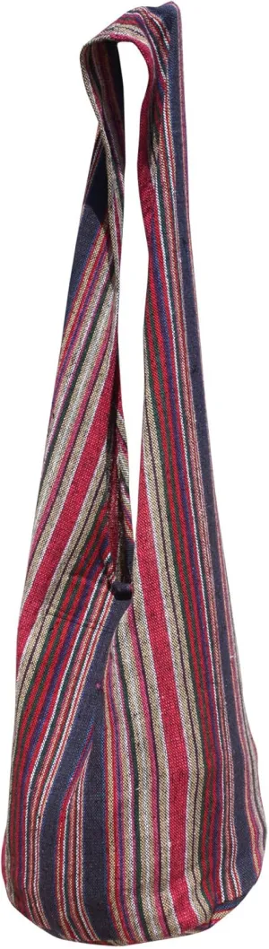 RaanPahMuang Thick Soft Cotton Large Yaam Shoulder Mexican Messenger Bag Long Strap