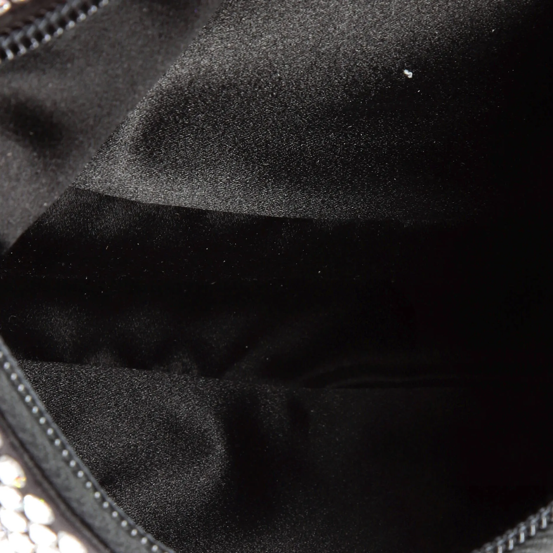 Re-Edition 2000 Hobo Crystal Embellished Satin Mini