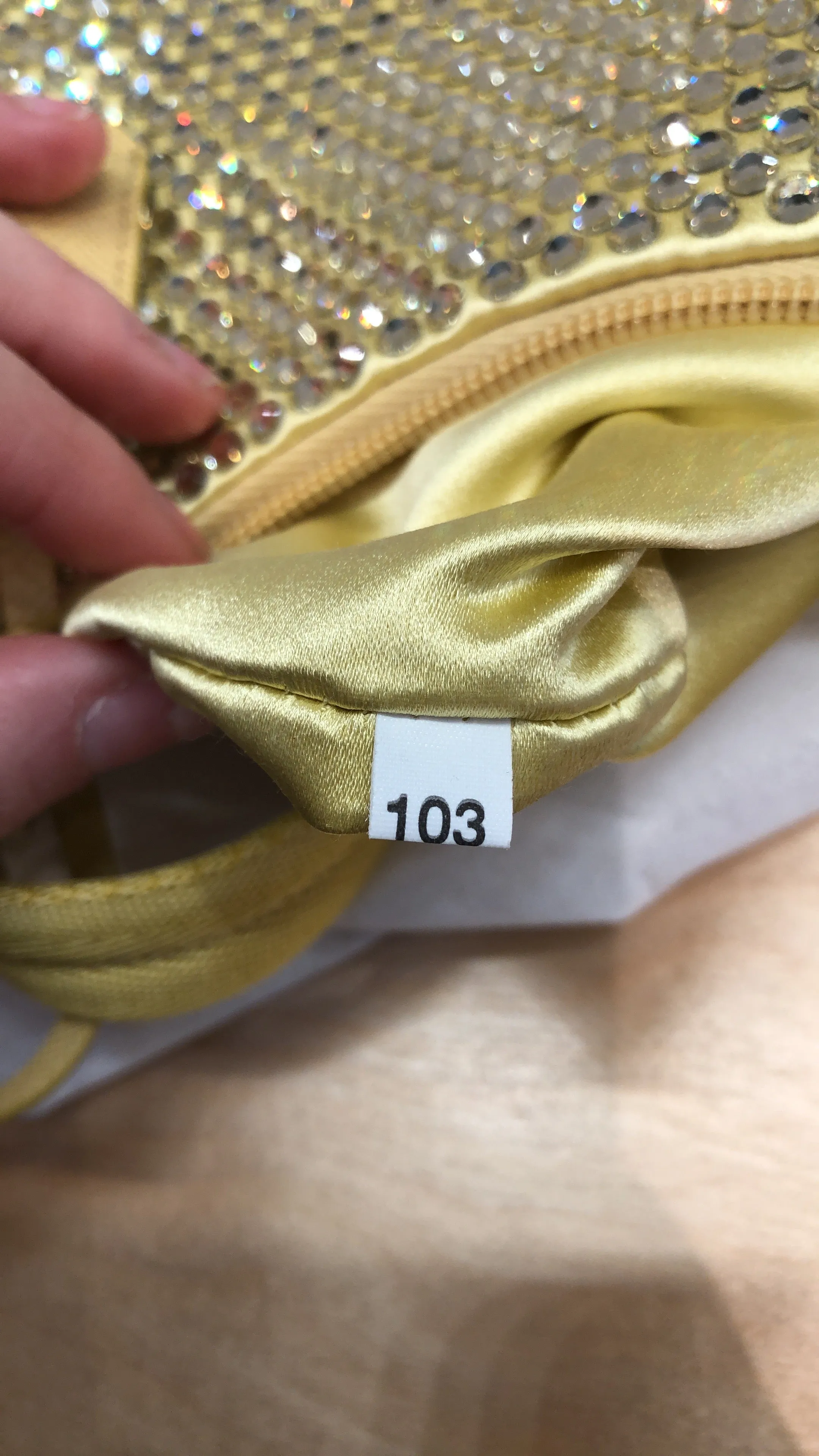 Re-Edition 2000 Hobo Crystal Embellished Satin Mini