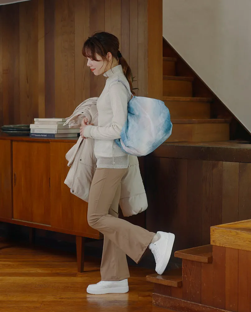 Recycled Foldable Bag: Sea Of Clouds