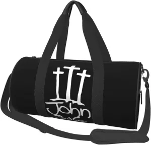 Religious Cross John 3-16 Duffel Bag Gym Bag Sports Bags Foldable Travel Bag Multipurpose Backpack