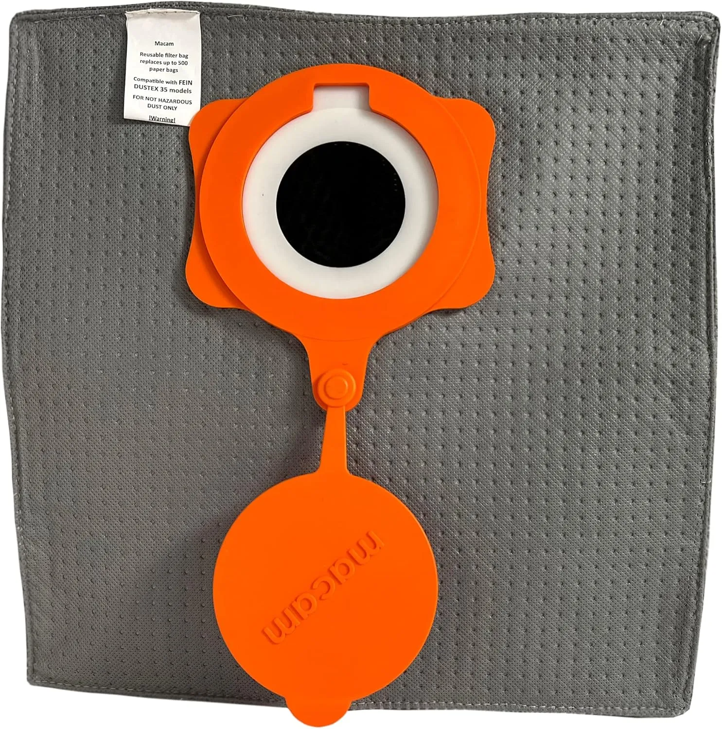 Reusable dust collection bag for FEIN Turbo I and Turbo II dust extractors (FEIN TURBO II)