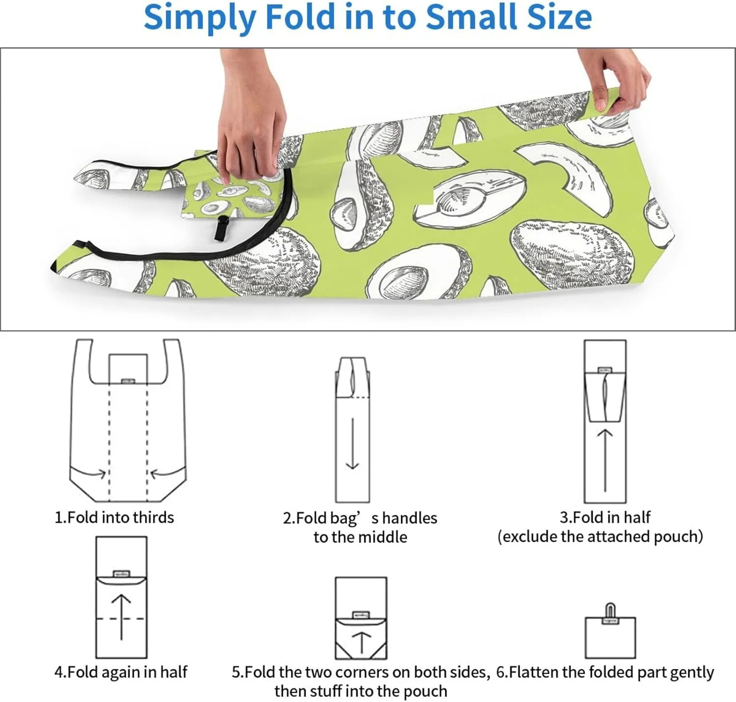 Reusable Grocery Shopping Bags Foldable, Suitble Shopping Holiday Trip, Mother's Day for Mom Cupcakes