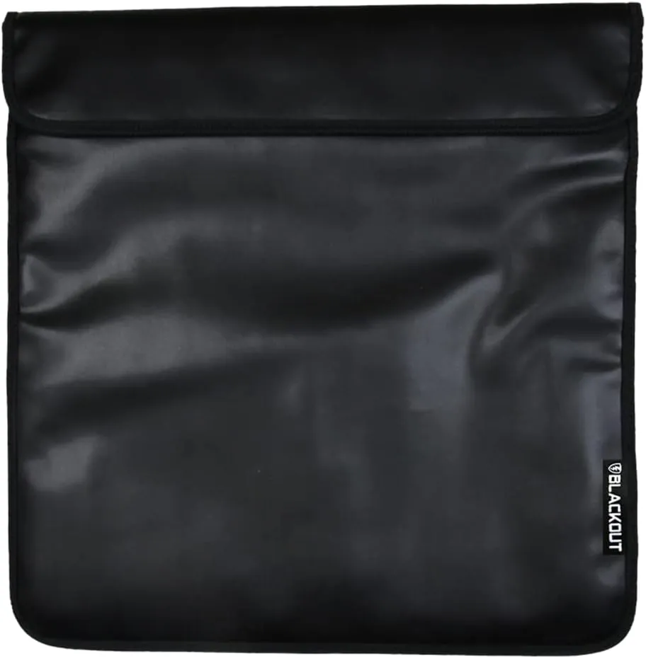 RFID Blocking Faraday Cage Privacy Bag EMP BLACKOUT Bag 20" X 15" Laptops, Tablets Smartphones Hard Drives iPad iPhone Galaxy Passports Credit Cards