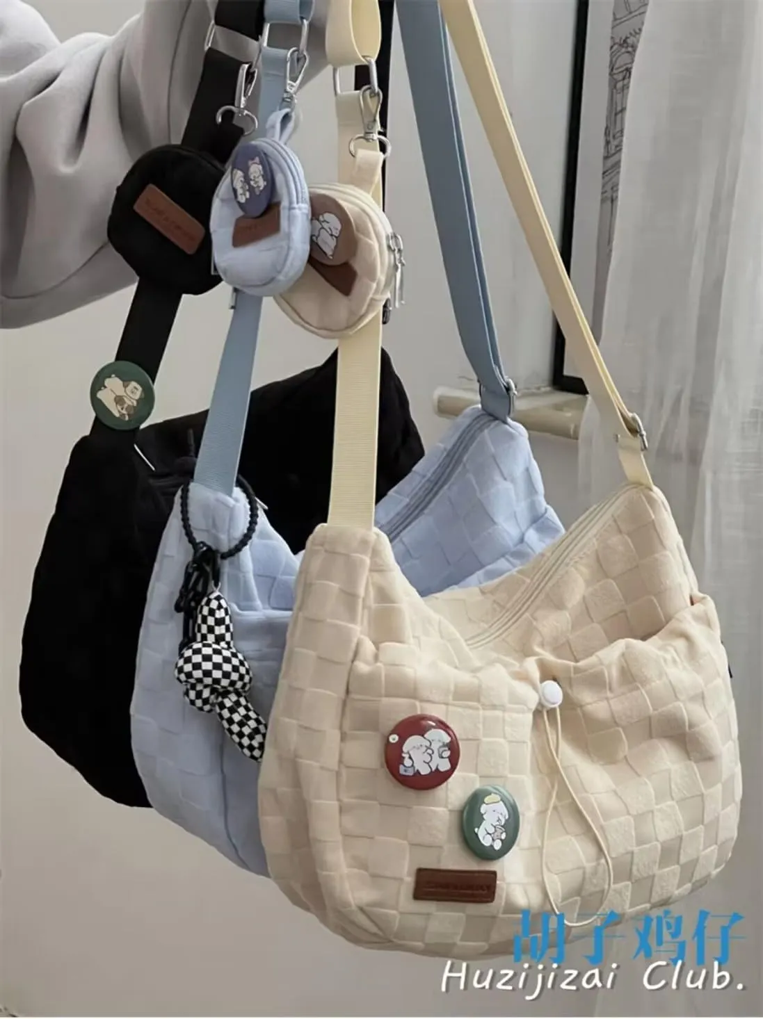 RICHTRUE Kawaii Purse Mini Kawaii Wallet Y2k Purse Cute Crossbody Bag for Women Messenger Bag for School