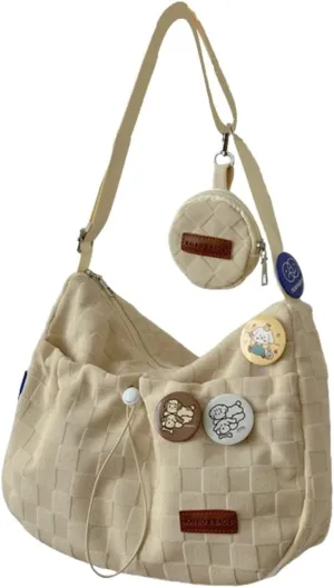 RICHTRUE Kawaii Purse Mini Kawaii Wallet Y2k Purse Cute Crossbody Bag for Women Messenger Bag for School