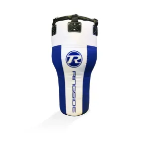 Ringside Synthetic Leather Angle Punch Bag Blue-White