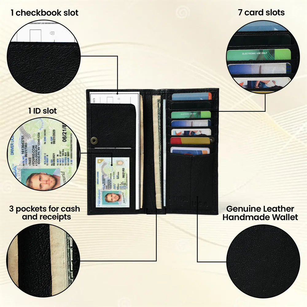 Rodeo Rose Long Wallet