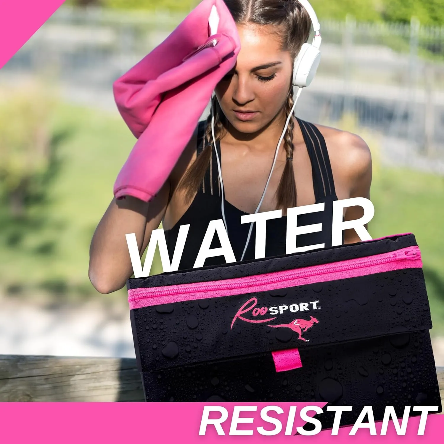 Running Pouch - Securely Carry Essentials While Running - Magnetic Closure for Convenience