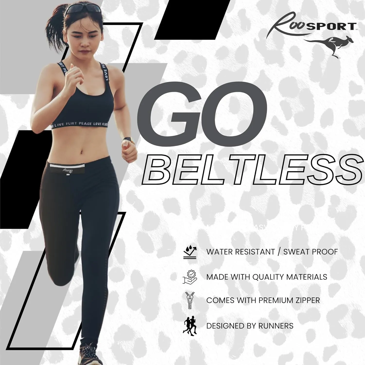 Running Pouch - Securely Carry Essentials While Running - Magnetic Closure for Convenience