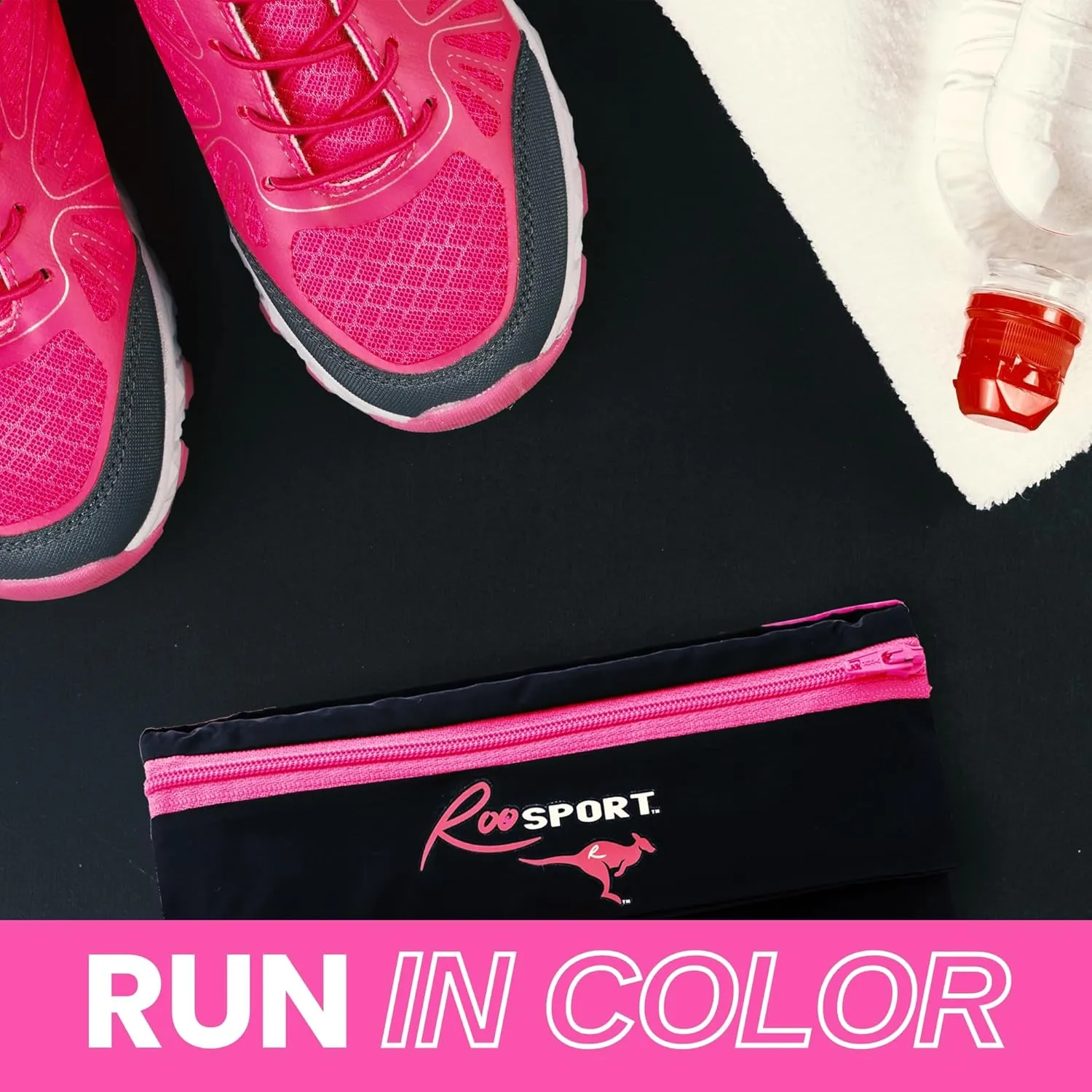 Running Pouch - Securely Carry Essentials While Running - Magnetic Closure for Convenience