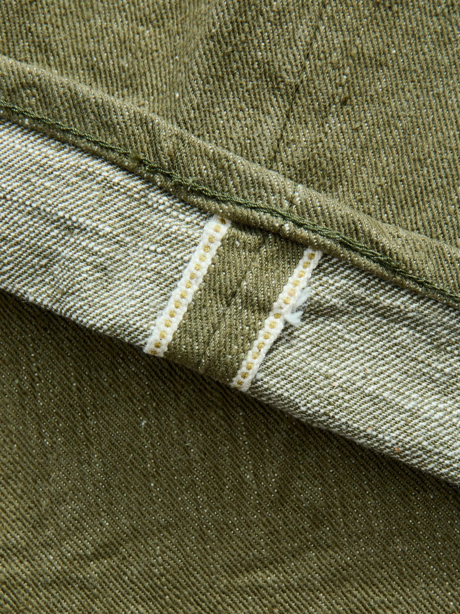 S0170GNX "Uguisu" 17oz Selvedge Denim - Straight Tapered Fit