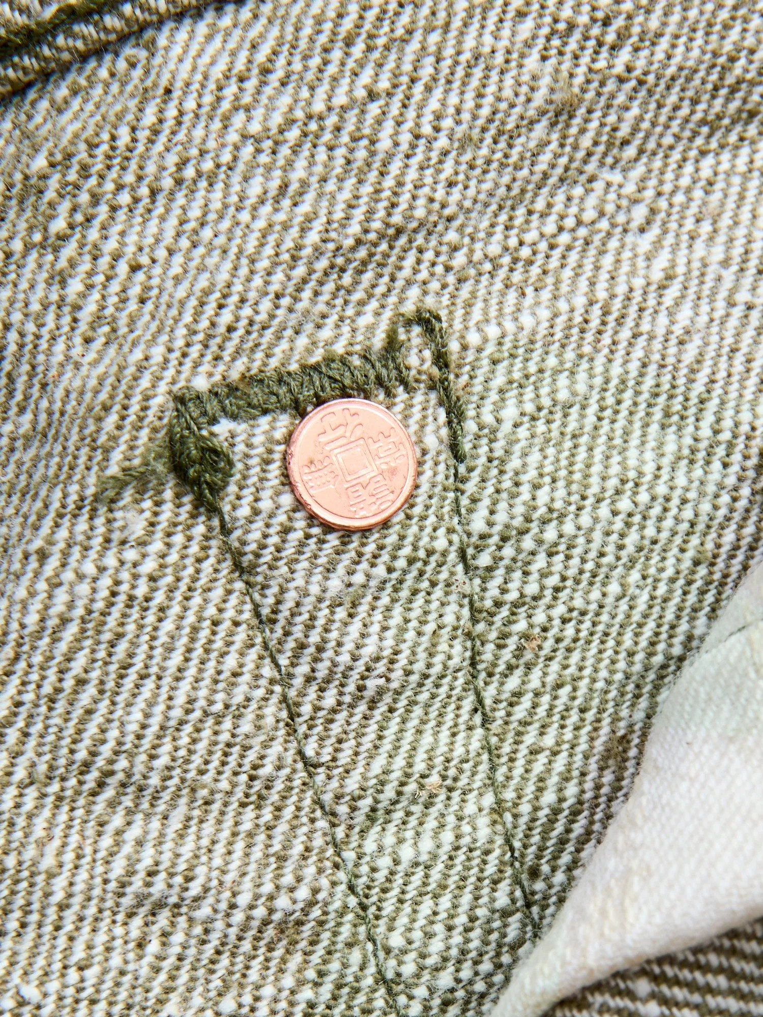S0170GNX "Uguisu" 17oz Selvedge Denim - Straight Tapered Fit
